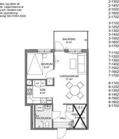 Entire apartment at Kungsgatan 66, image 2 of 11