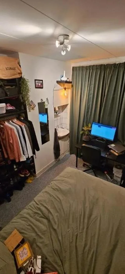 Chambre conviviale pour les étudiants dans  avec des équipements modernes