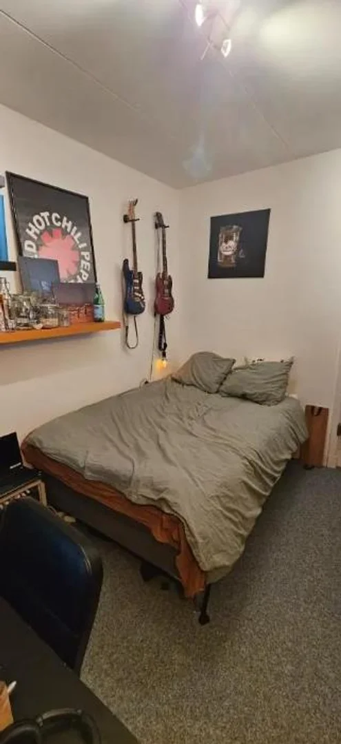 Chambre d'étudiant lumineuse et aérée avec accès facile à l'université dans 