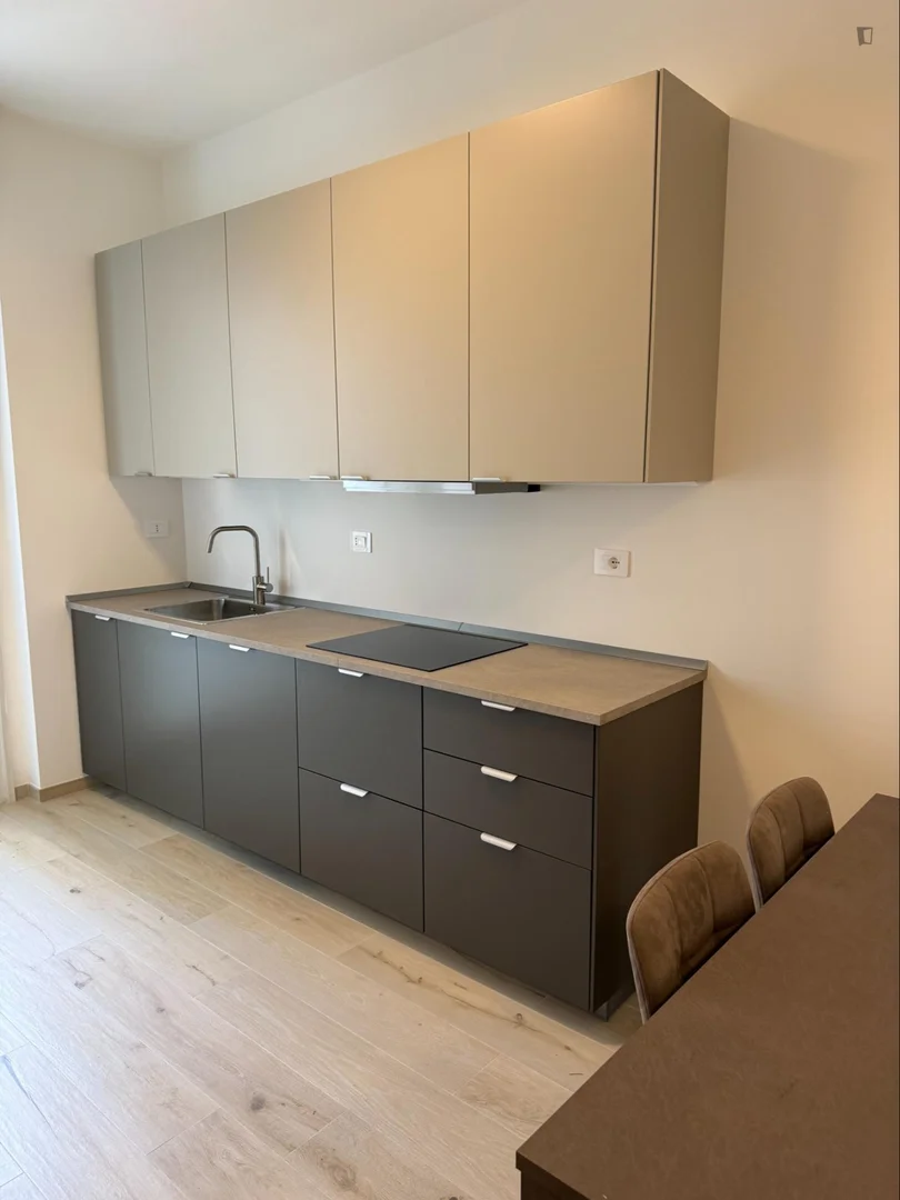 Habitación estudiantil amplia y cómoda en 