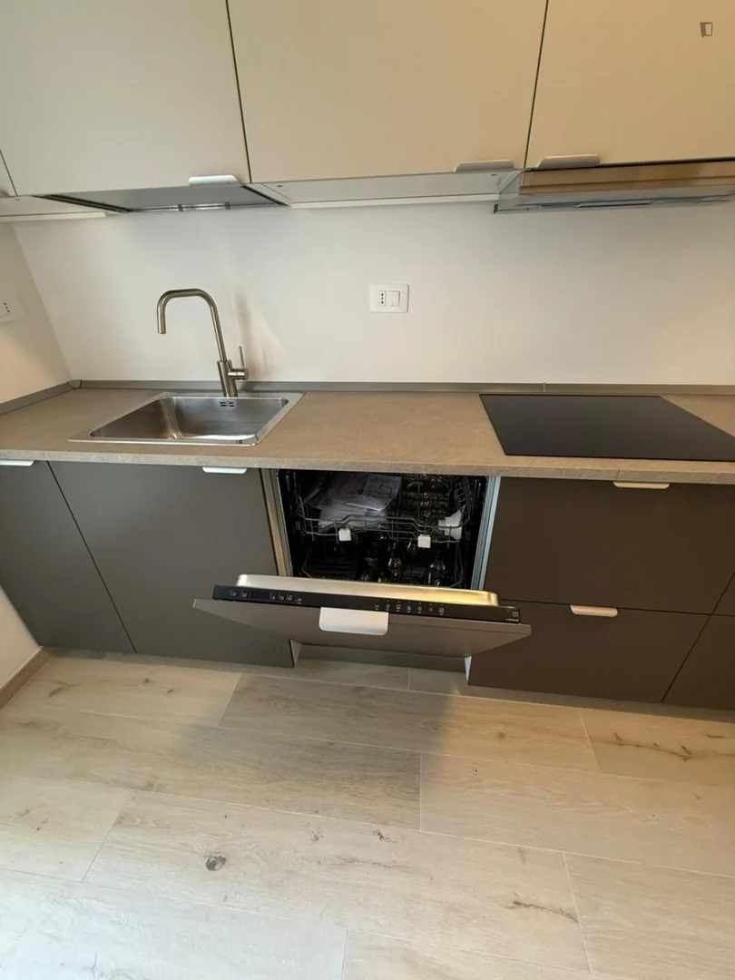 Habitación estudiantil amplia y cómoda en 