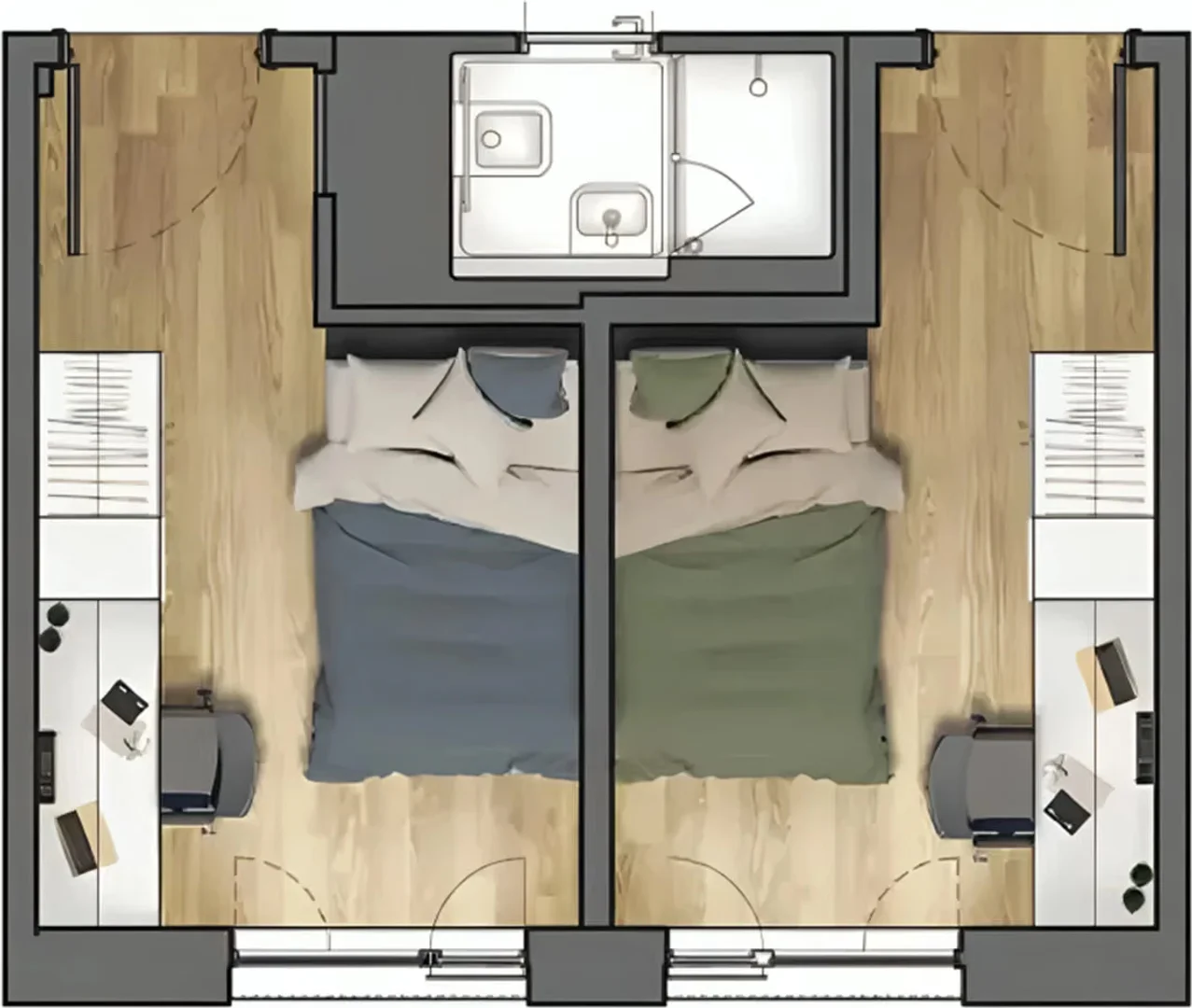 Cozy room for students available in 