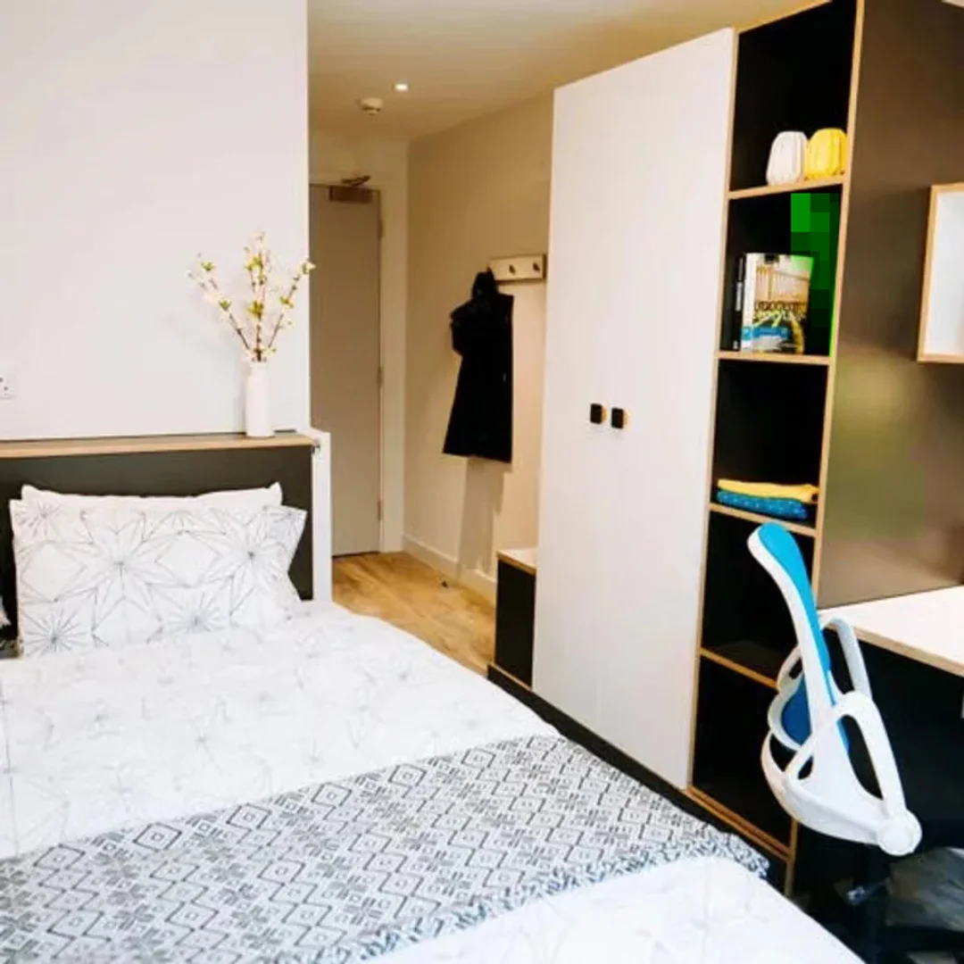 Bezahlbares Zimmer für Studenten mit ausreichender Beleuchtung in 