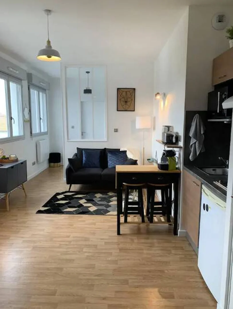 Chambre à louer dans un appartement d'étudiant à , entièrement meublée