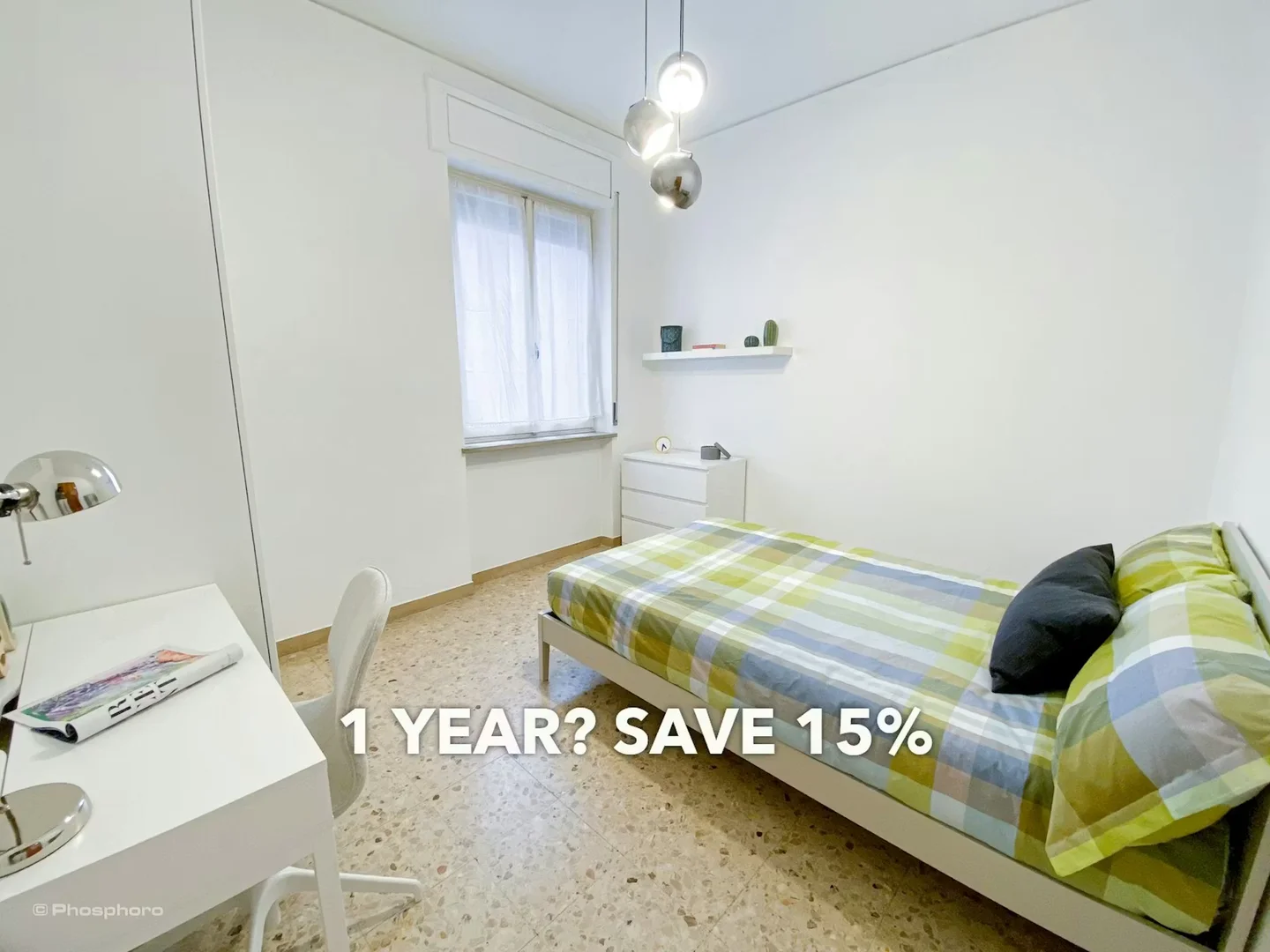 Chambre confortable pour étudiants disponible dans