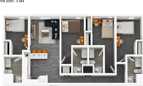 Private room at Patterson Street, image 1 of 10