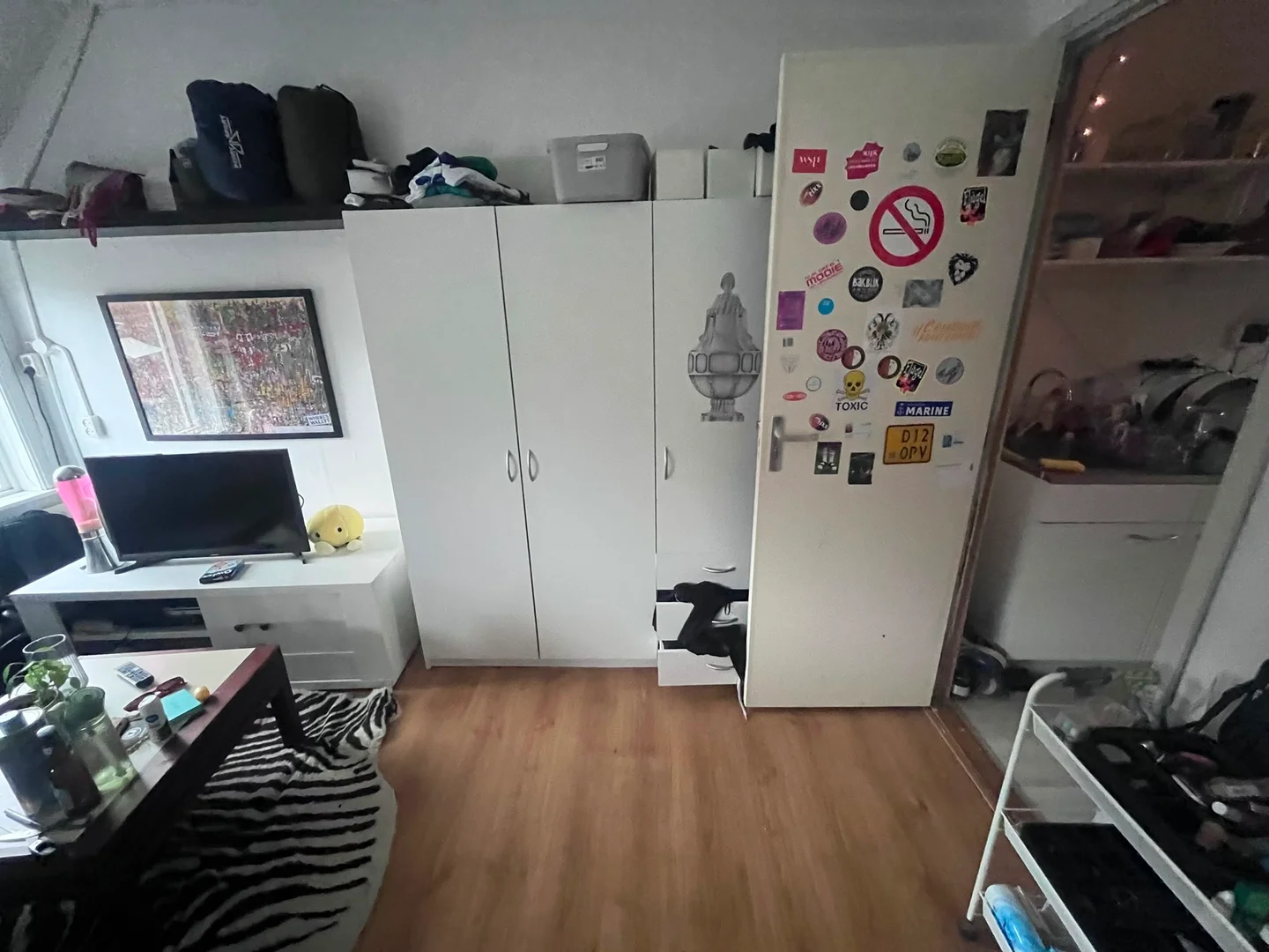 Chambre à louer dans un appartement d'étudiant à , entièrement meublée