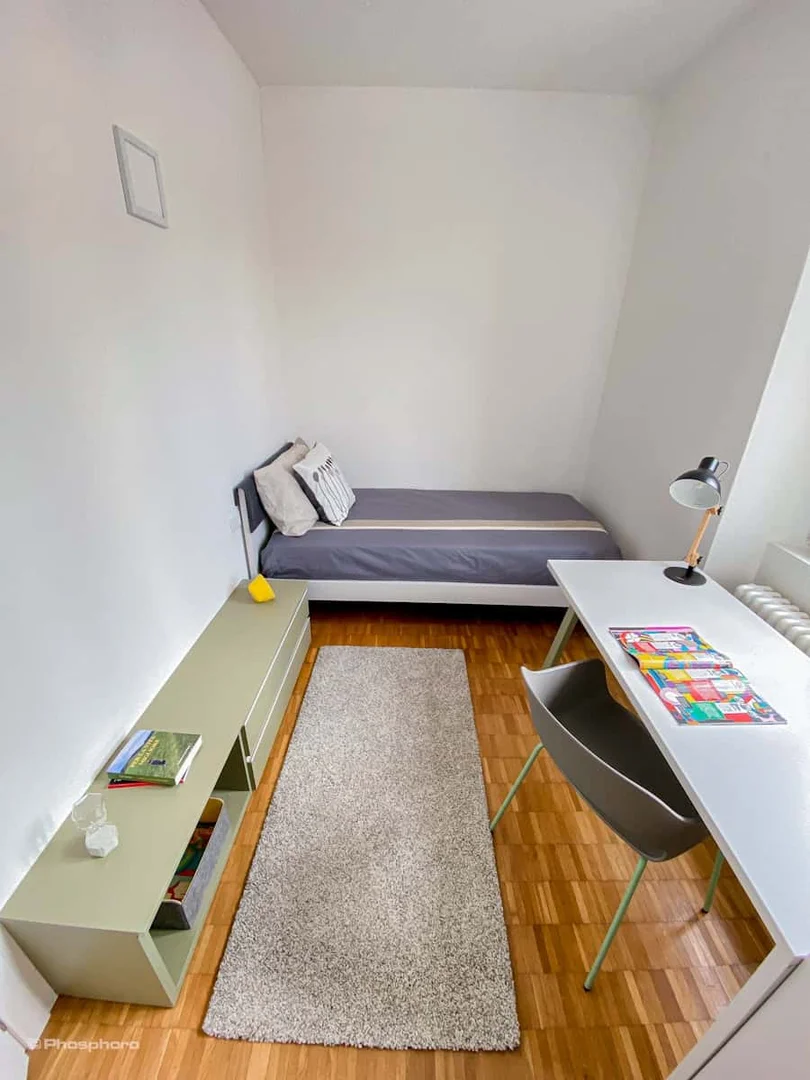 Chambre d'étudiant confortable et spacieuse dans 