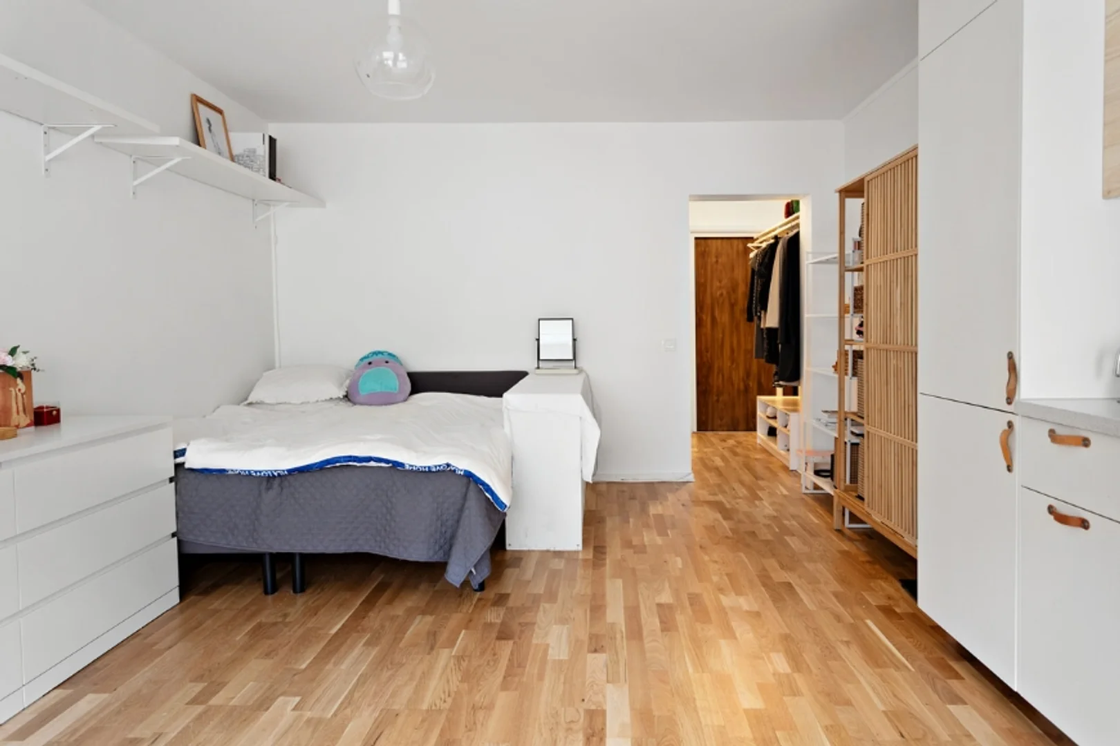 Student-friendly room in  with modern amenities