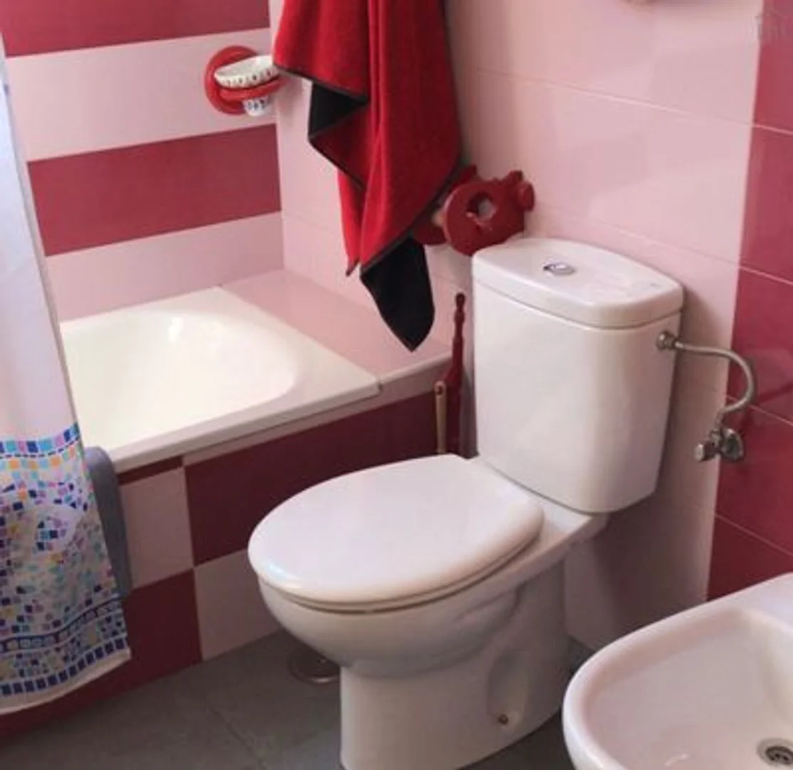 Quarto para alugar em apartamento de estudantes em , totalmente mobilado