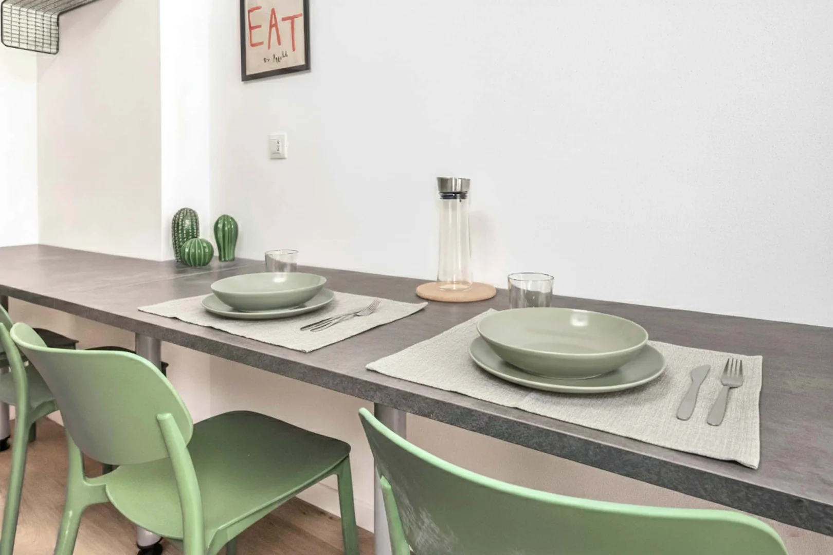 Habitación para estudiantes en  con modernas comodidades