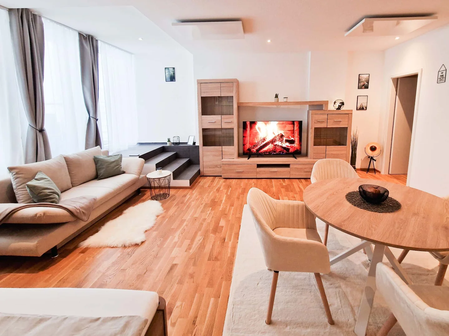 Student-friendly room in  with modern amenities