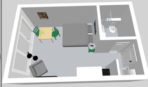 Chambre privée à Bachstraße 9, 67655 Kaiserslautern, Germany, image 2 de 17