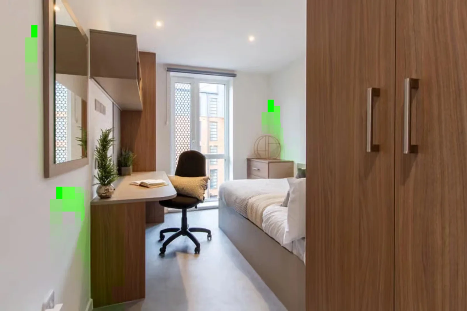 Chambre confortable pour étudiants disponible dans 