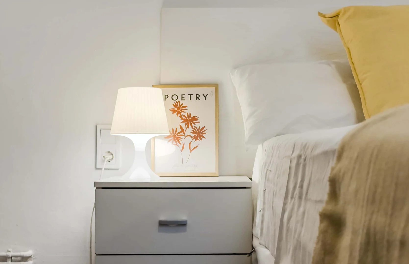 Quarto acolhedor para estudantes disponível em 