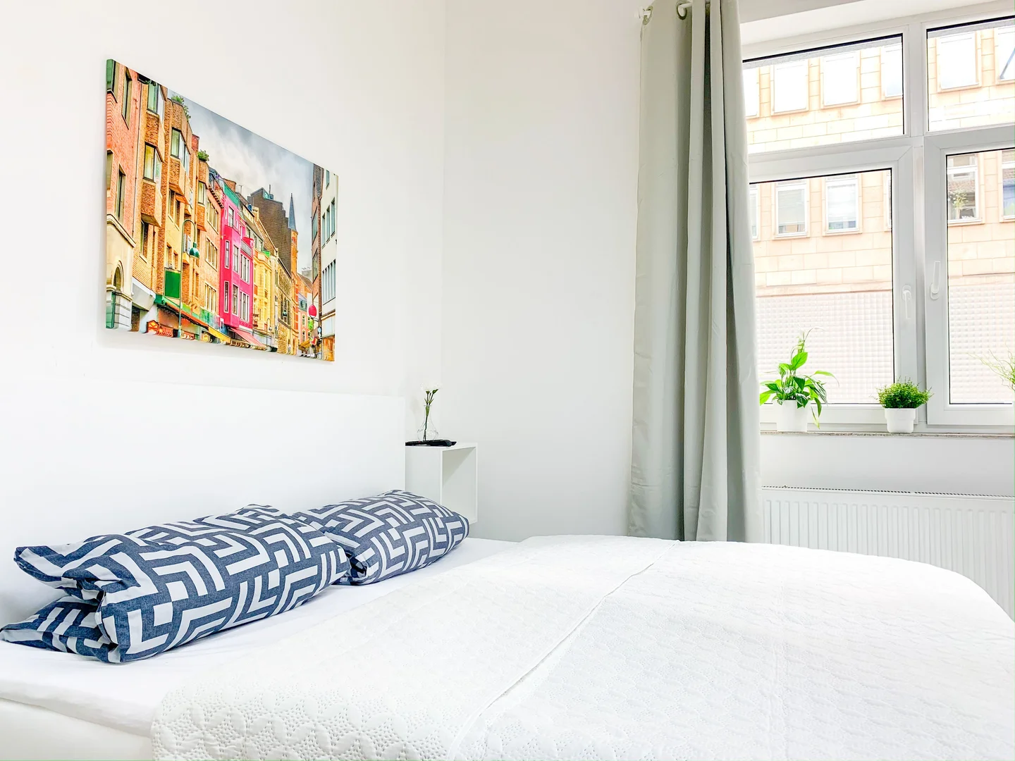 Affordable room for students with ample lighting in 