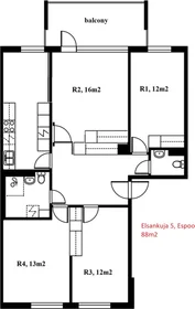 Habitación privada en Elsankuja, Espoo, imagen 2 de 10