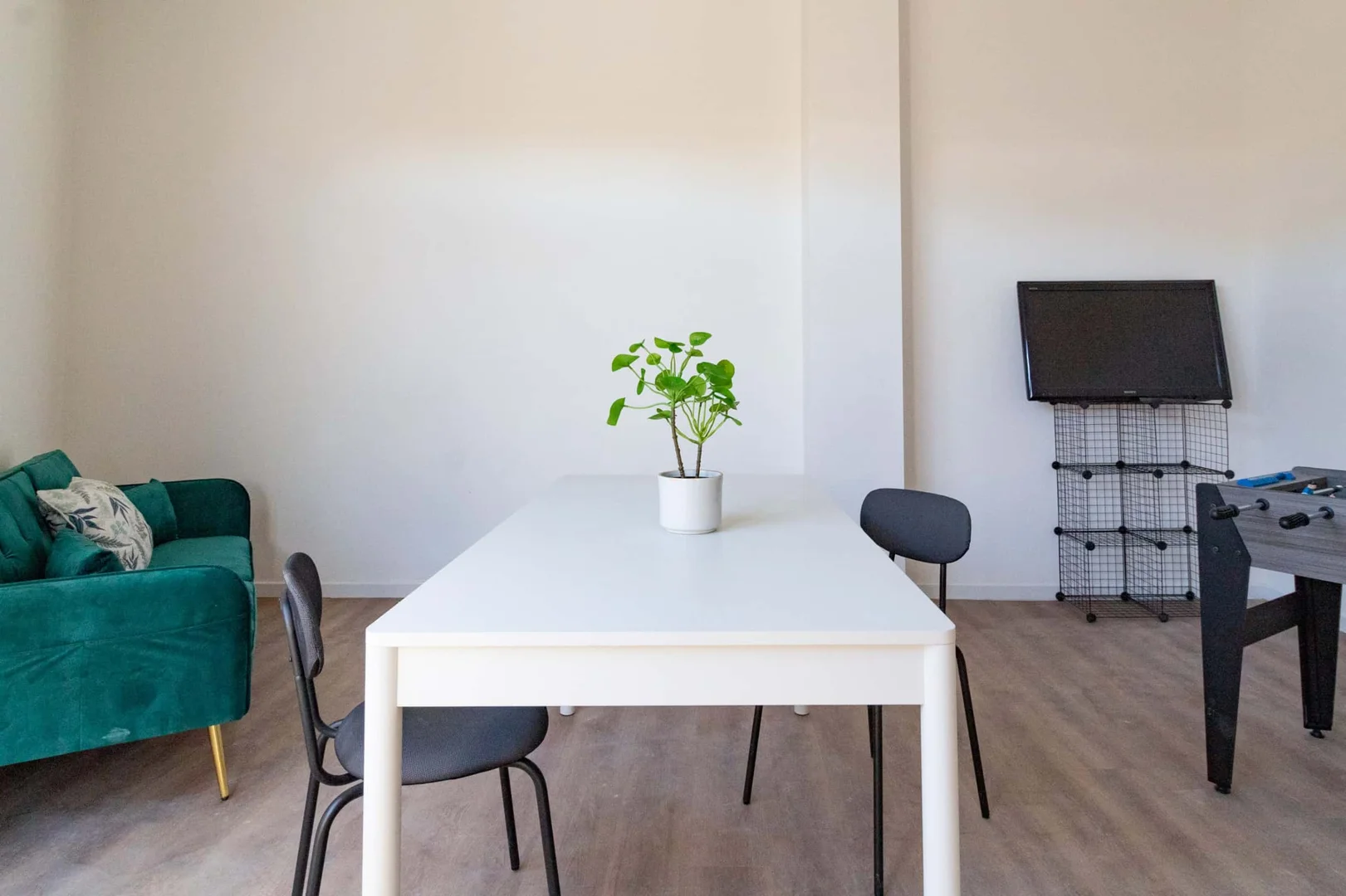 Camera per studenti in  con area studio e servizi in comune
