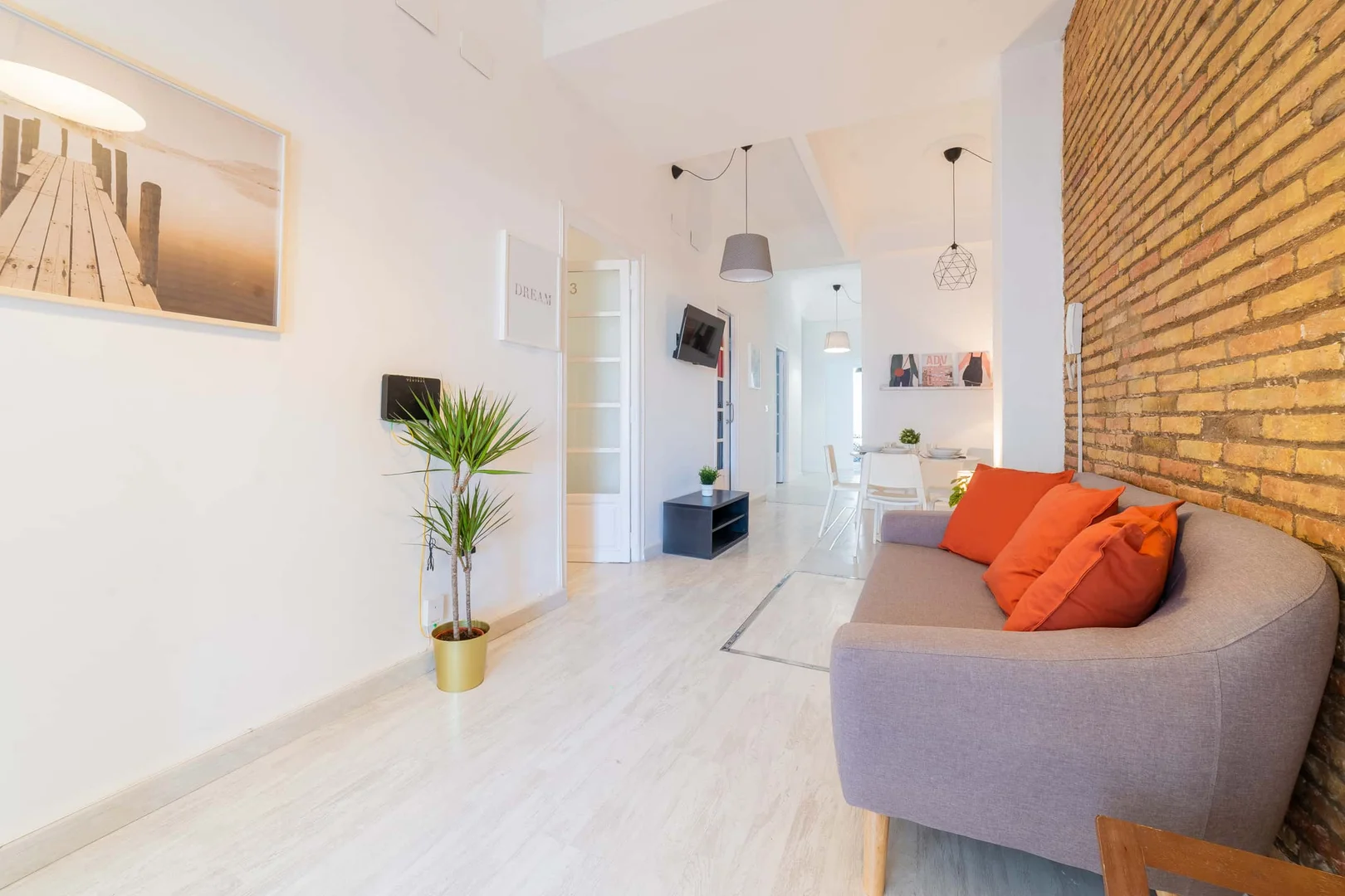 Affordable room for students with ample lighting in