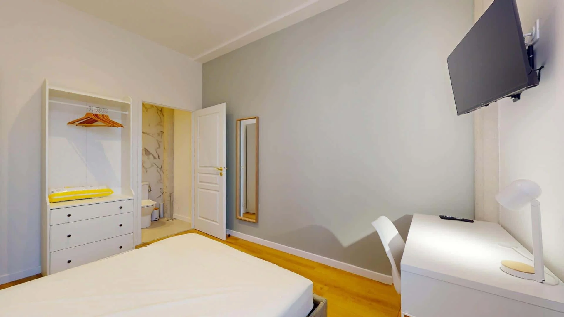 Quarto acolhedor para estudantes disponível em 