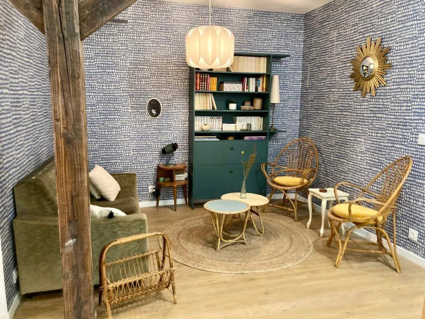 Habitación en apartamento estudiantil en alquiler en , completamente amueblado