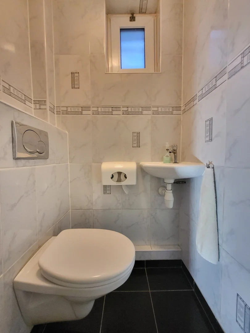 'de modern olanaklara sahip öğrenci dostu oda