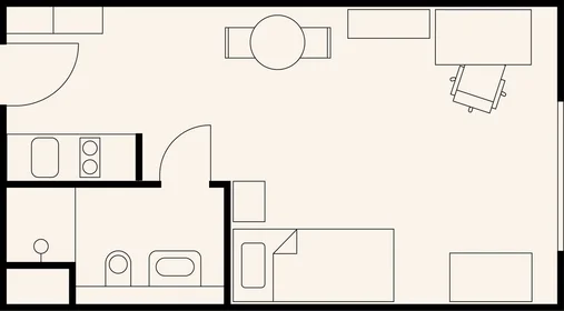 Privatzimmer in der THE FIZZ Aachen Aachen 52064, bild 10 von 12