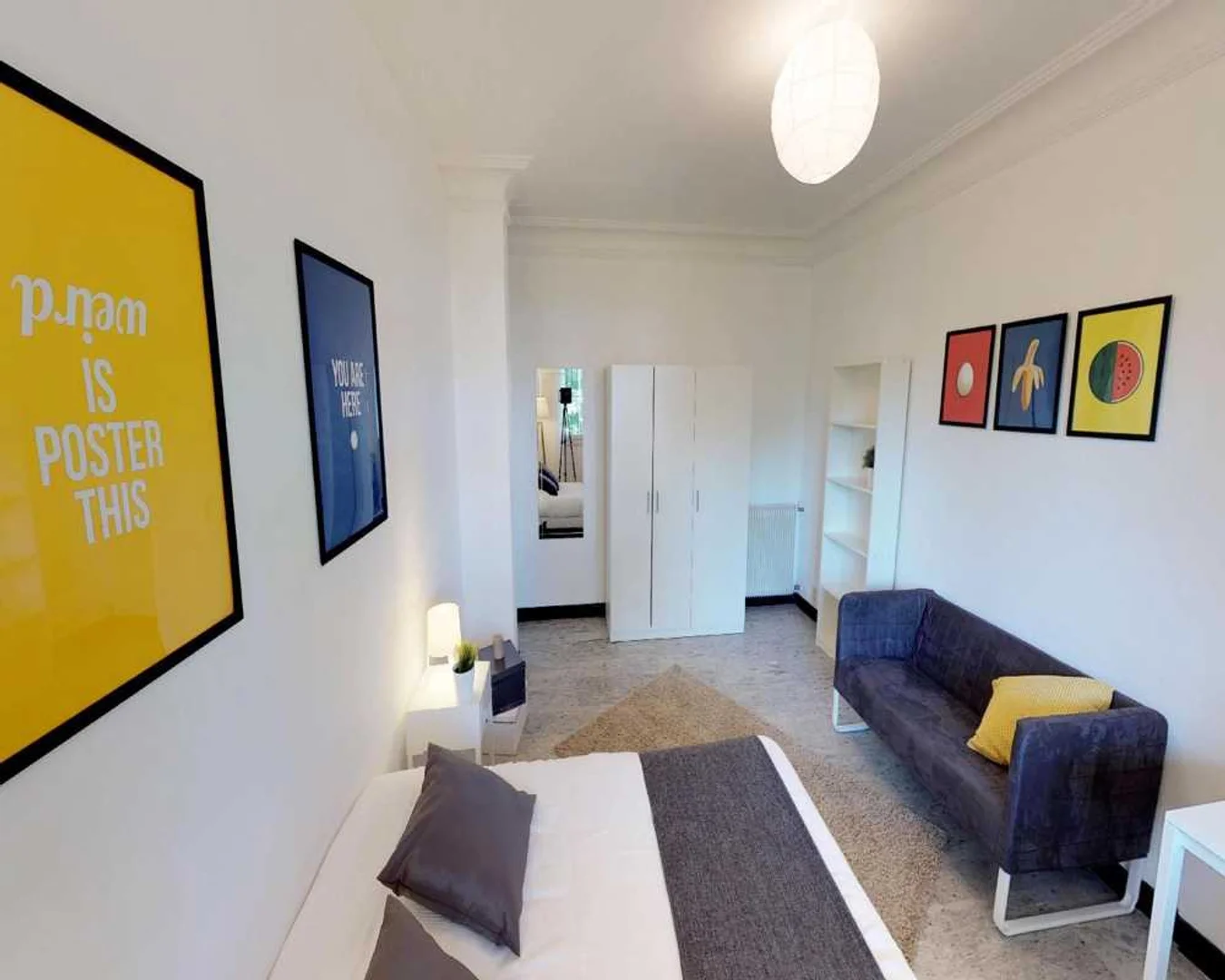 Quarto de estudante funcional perfeito para estudar em 