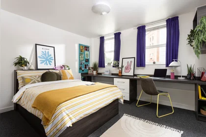 Habitación privada en Liberty Living Plc, 29 Berry St, Manchester M1 2AR, United Kingdom, imagen 1 de 10