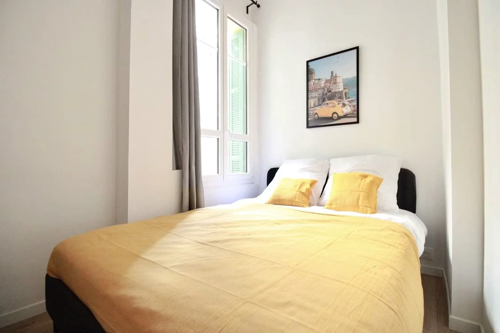 Affordable room for students with ample lighting in 