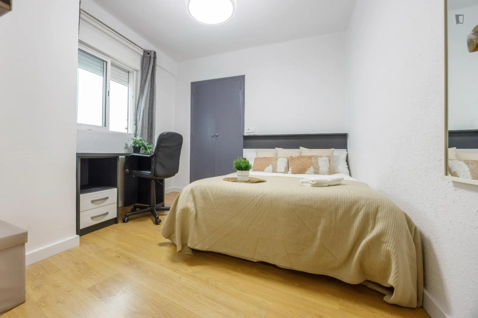 Habitación estudiantil económica cerca del campus en 