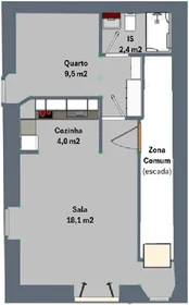 Całe miejsce Rua Doutor Paula Borba 46, 1 andar, obraz 35 35
