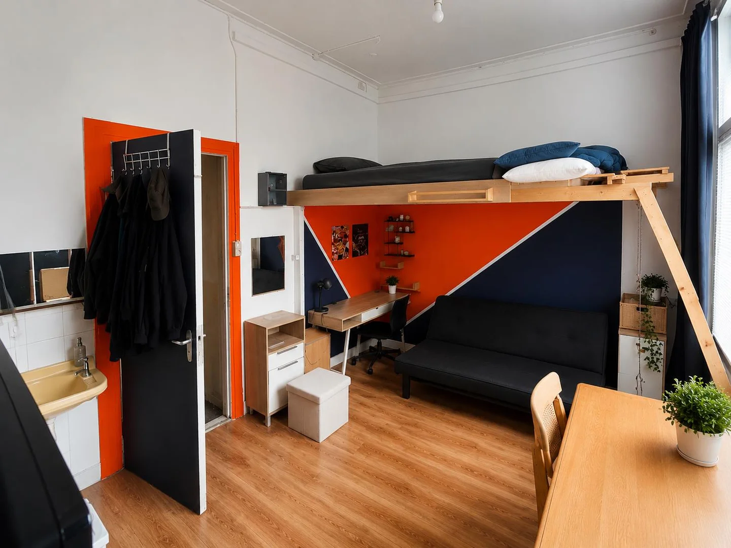 Economical student room with convenient location in 