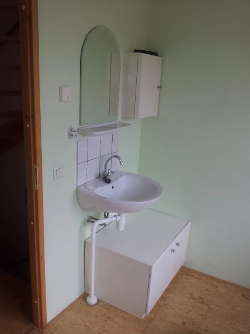 Camera per studenti in  con area studio e servizi in comune