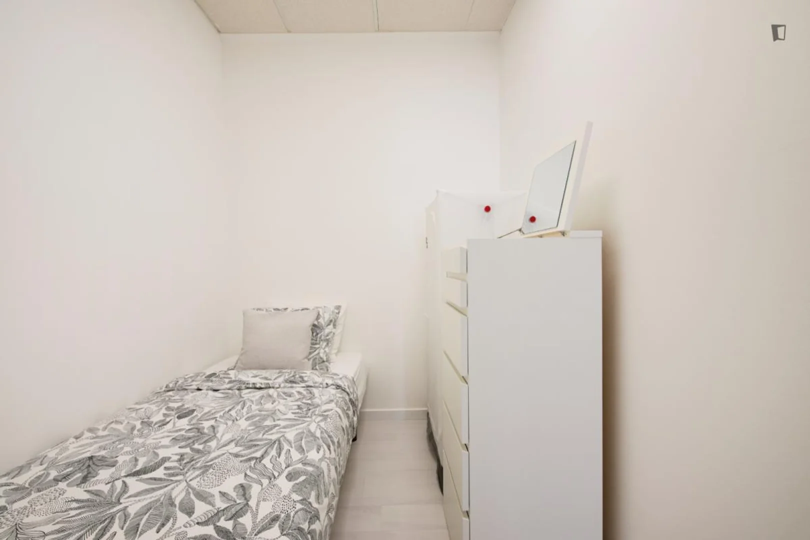 Chambre d'étudiant économique avec emplacement pratique dans
