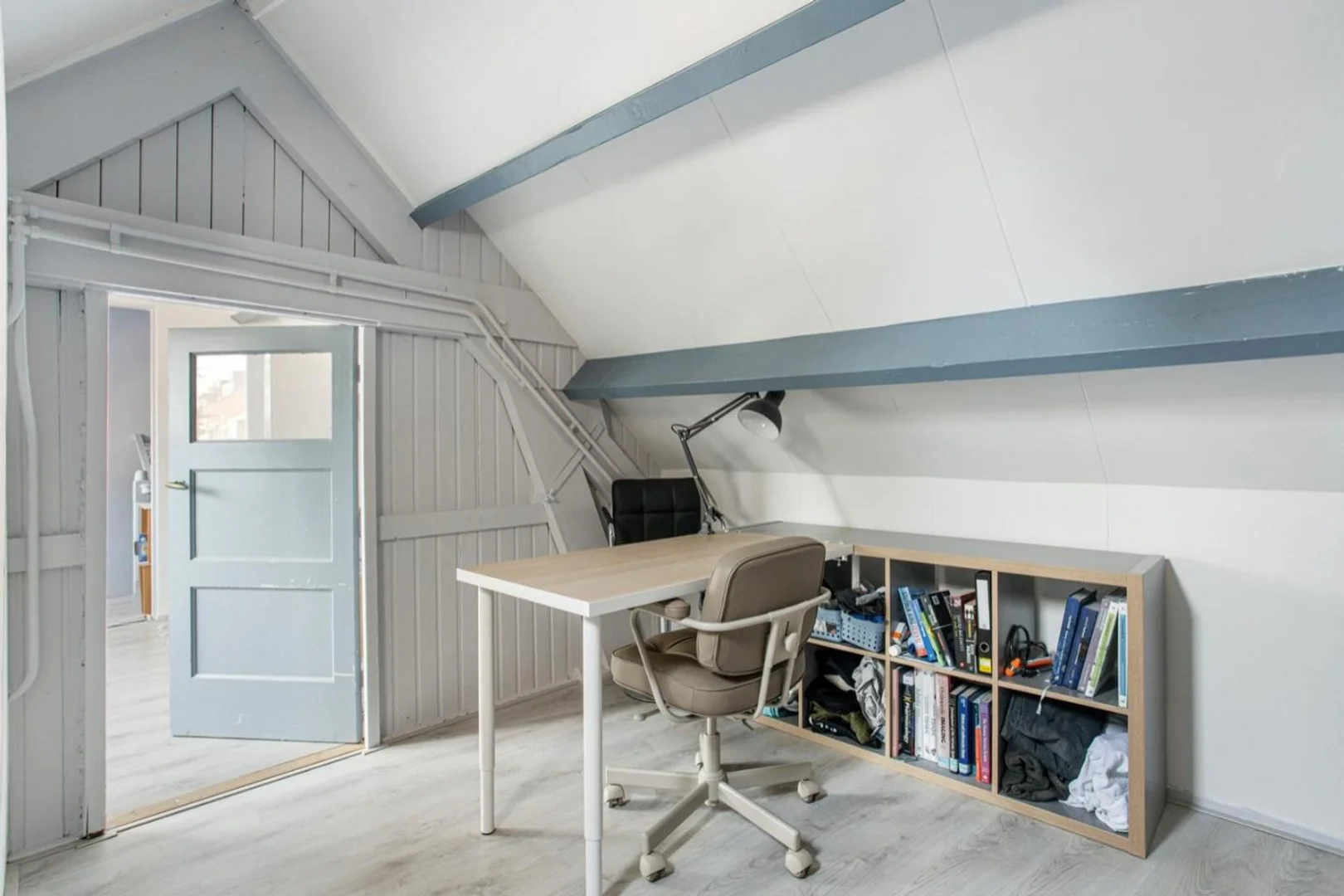 Affordable studio apartment with essential features in 