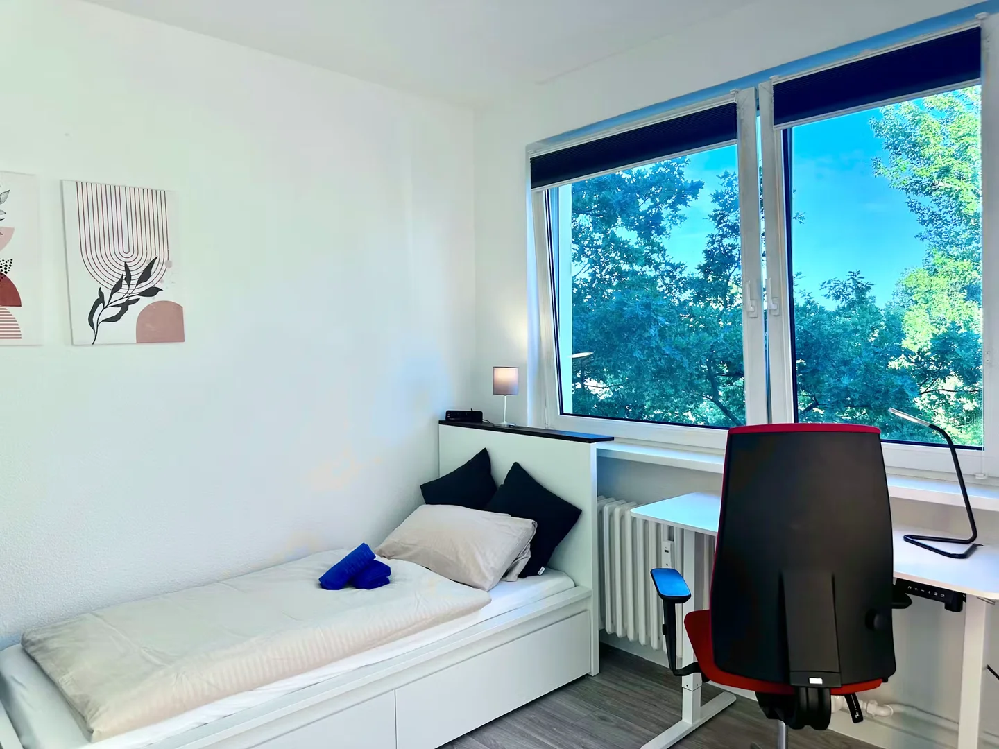 Bezahlbares Zimmer für Studenten mit ausreichender Beleuchtung in 