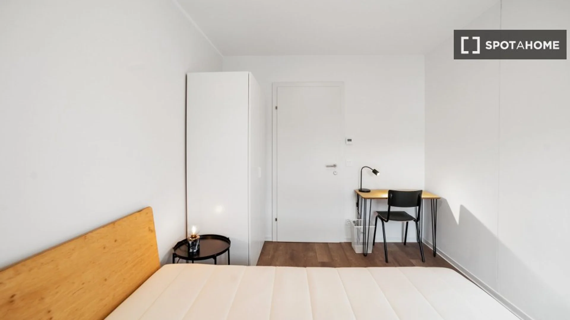 Affordable room for students with ample lighting in 