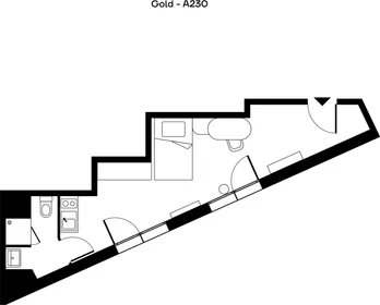 Monolocale in Cours du Raccordement, immagine 7 di 15