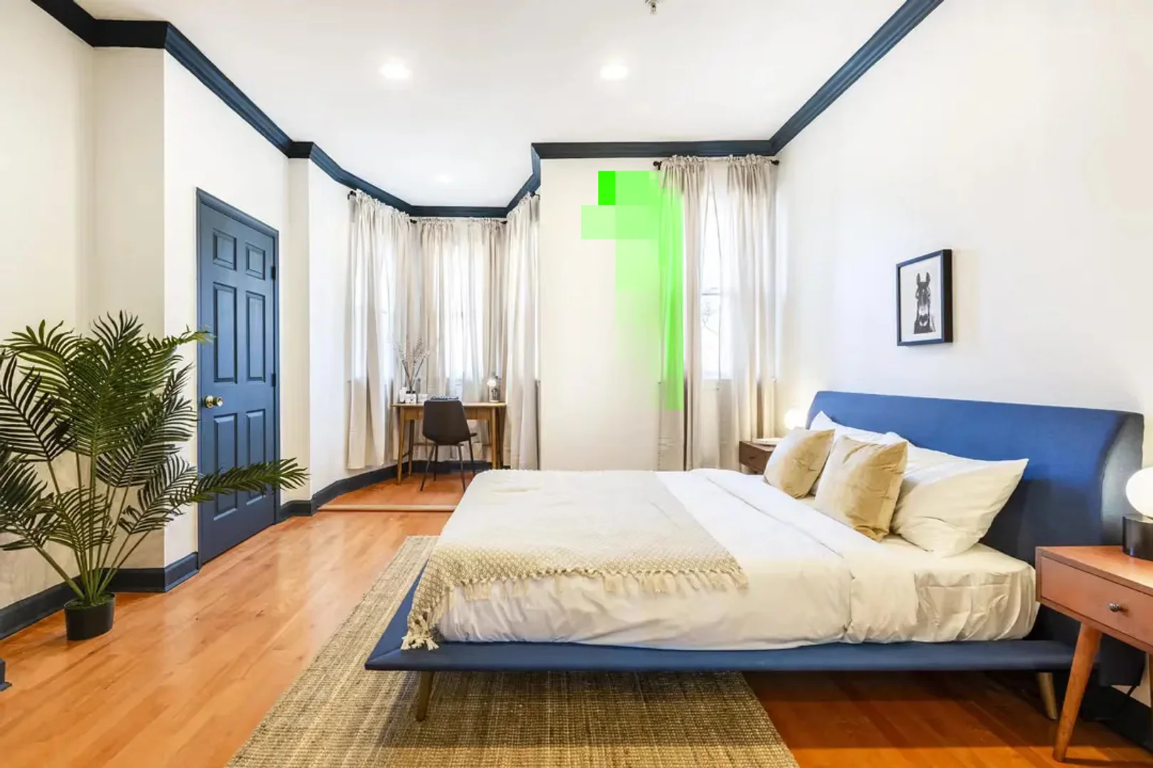 Student-friendly room in  with modern amenities