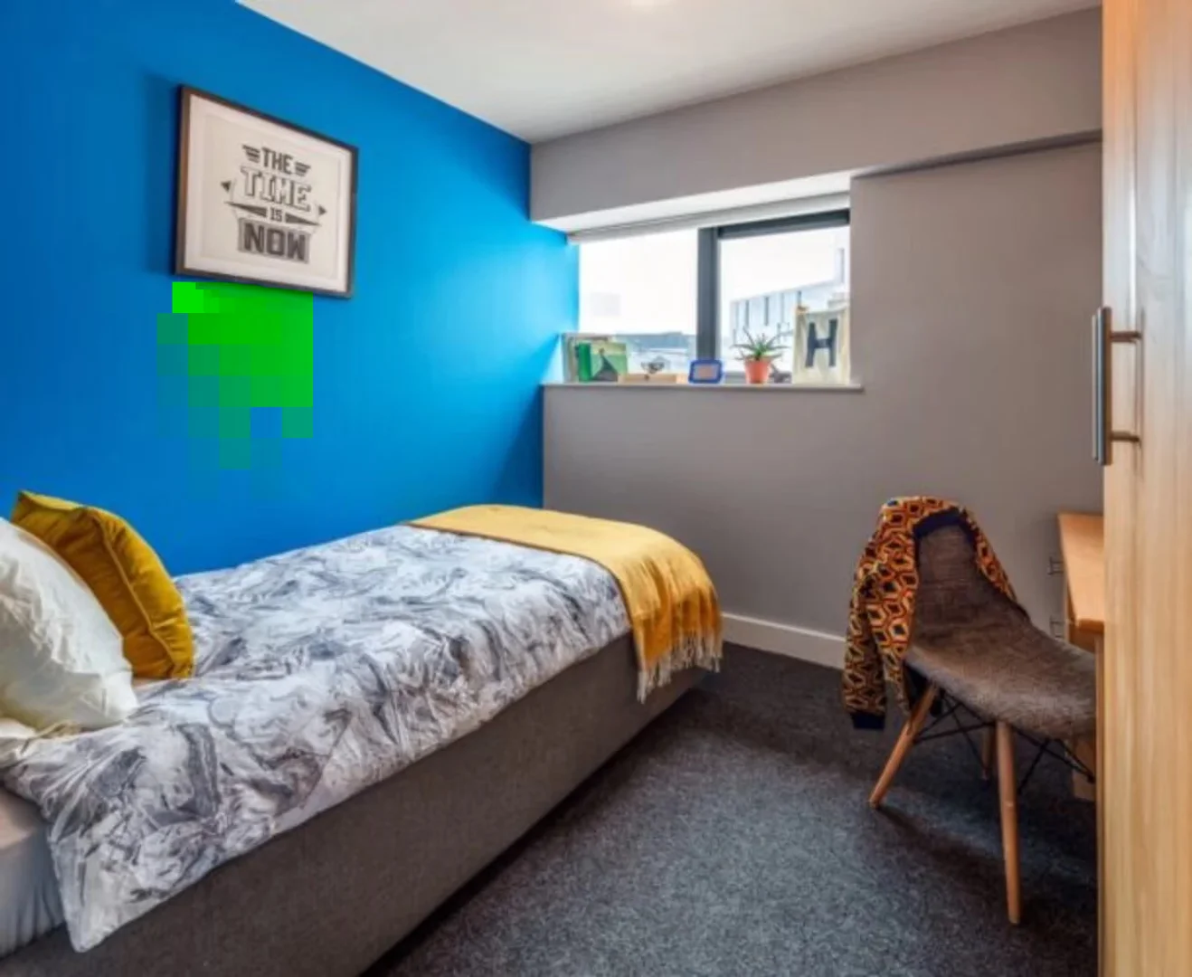 Zimmer in Studentenwohnung in  zu vermieten, voll möbliert
