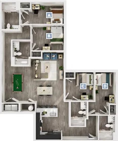 Quarto privado em Madison Street, imagem 1 de 22
