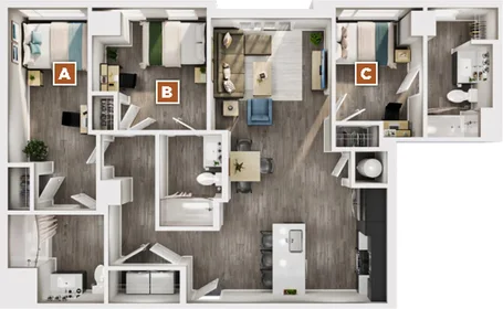Habitación privada en Madison Street, imagen 1 de 10