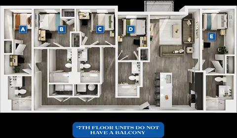 Quarto privado em Madison Street, imagem 1 de 10