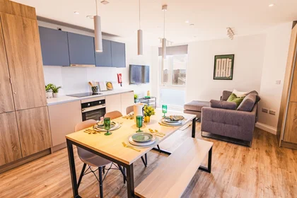 Quarto privado em residência em 1 Lisbon St, Leeds LS1 4GG, United Kingdom, imagem 16 de 37