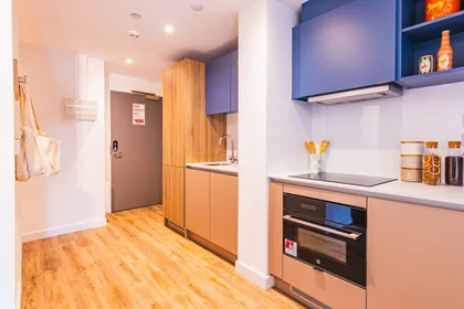 Quarto privado em residência em 1 Lisbon St, Leeds LS1 4GG, United Kingdom, imagem 25 de 37