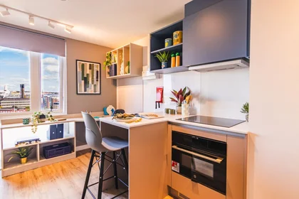Quarto privado em residência em 1 Lisbon St, Leeds LS1 4GG, United Kingdom, imagem 26 de 37