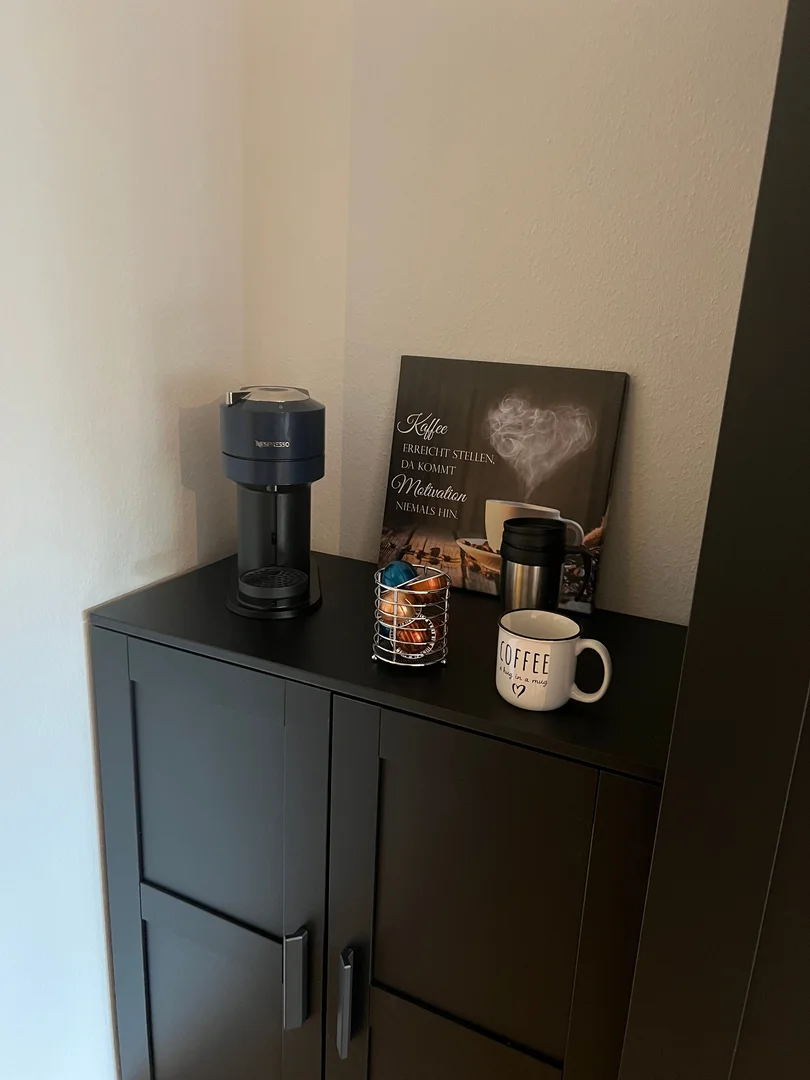 Chambre abordable pour les étudiants avec un bon éclairage dans 