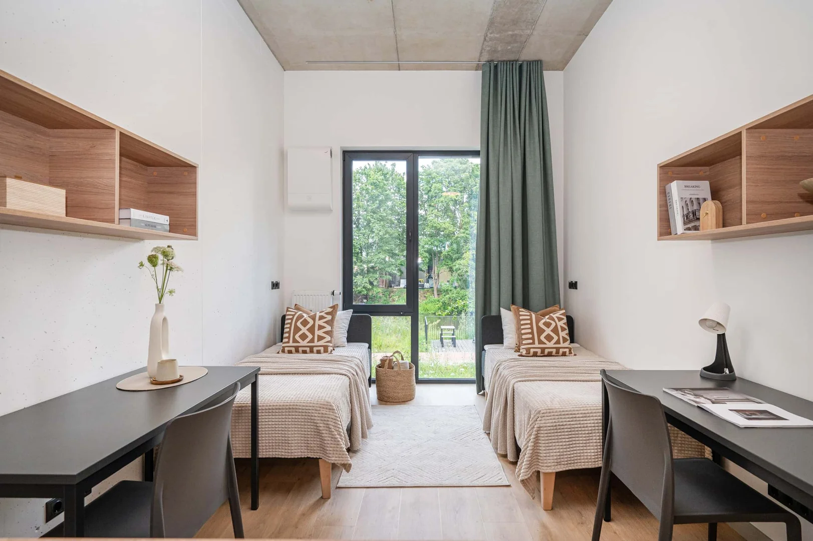 Chambre à louer dans un appartement d'étudiant à , entièrement meublée