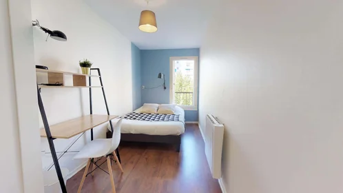 Chambre privée à 7 Rue des Teinturiers, 69100 Villeurbanne, France, image 1 de 10